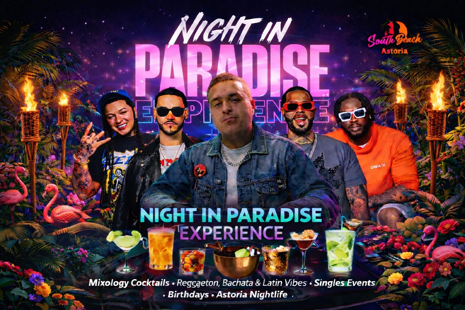 night in paradise experience