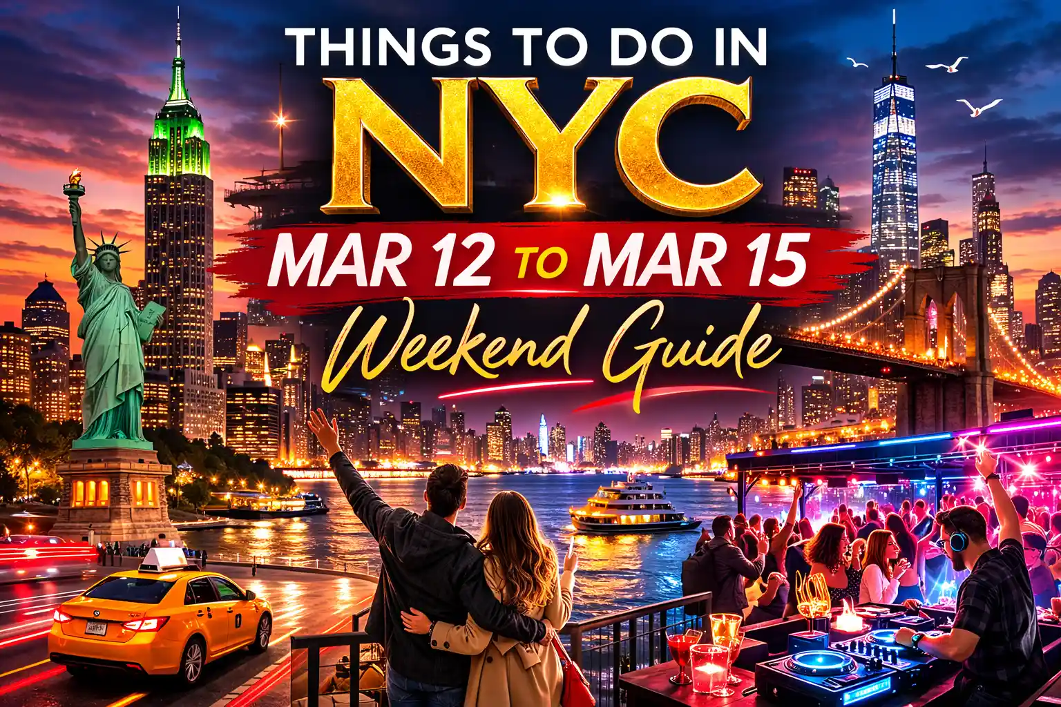 things to do mar 12 to mar 15