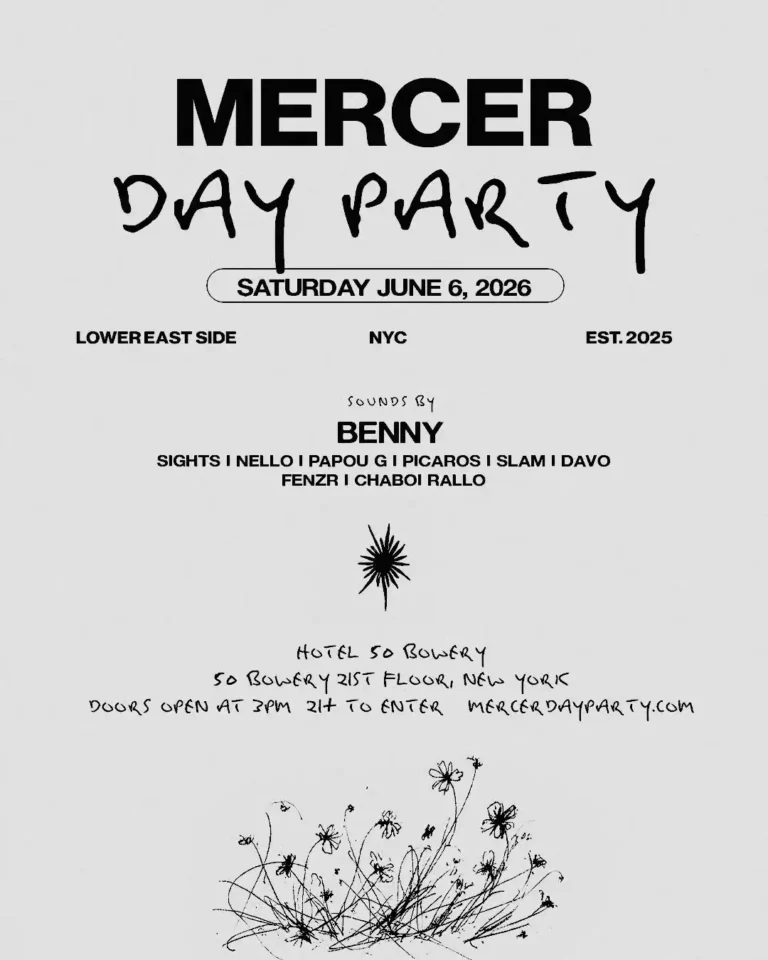 Mercer Day Party NYC