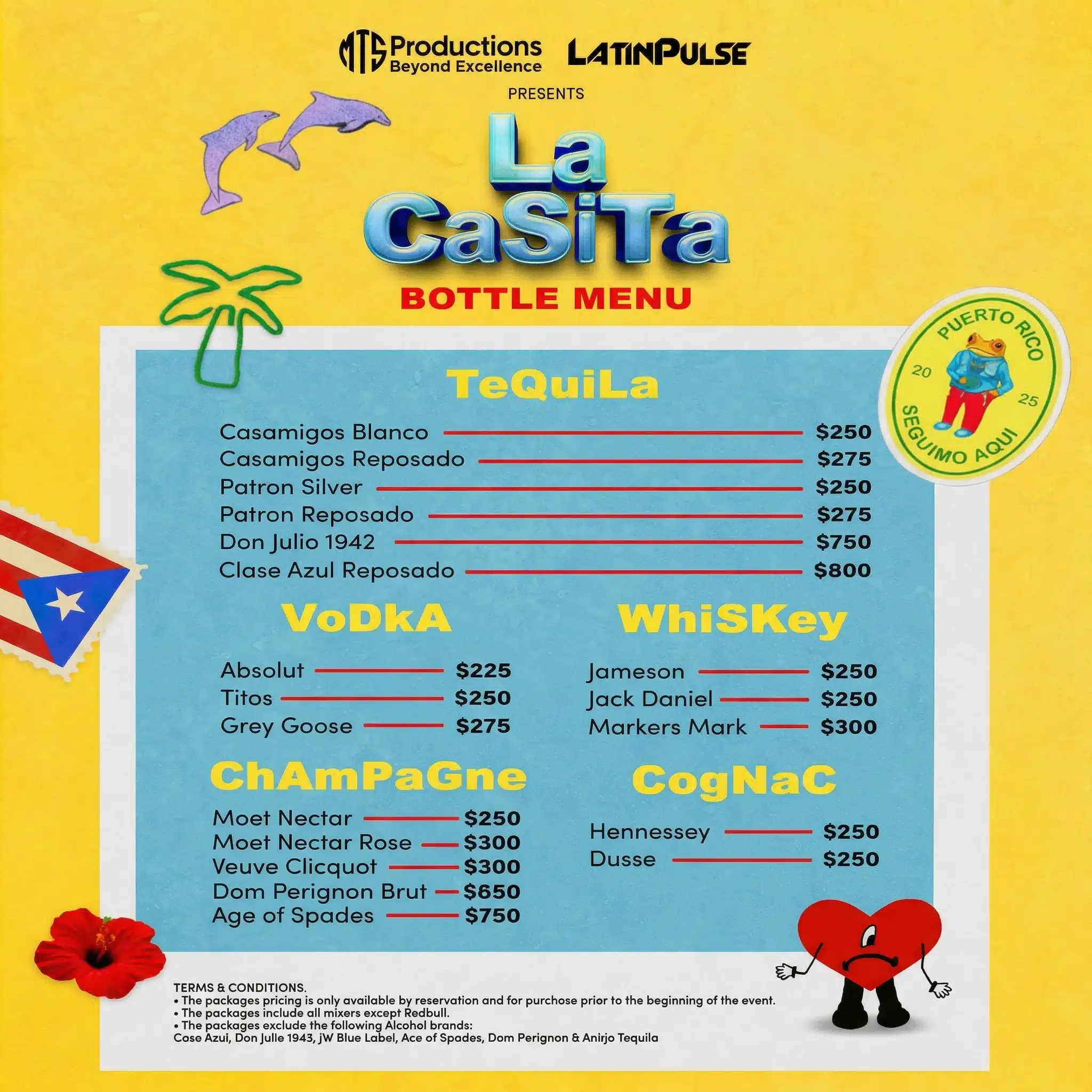 la casita brooklyn bottle menu