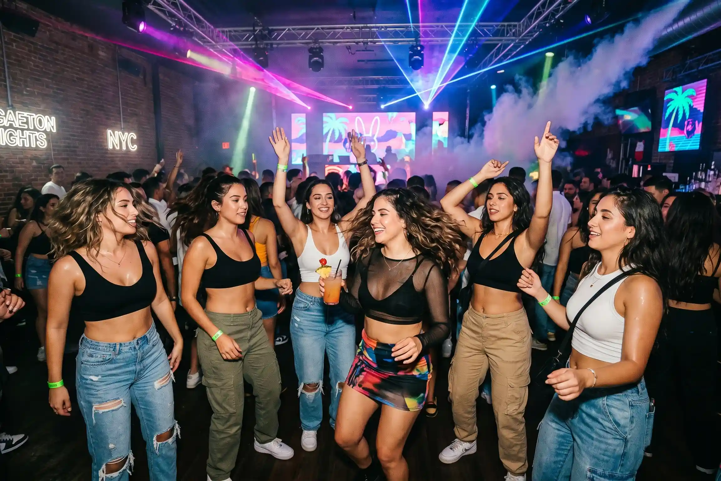 bad bunny party brooklyn