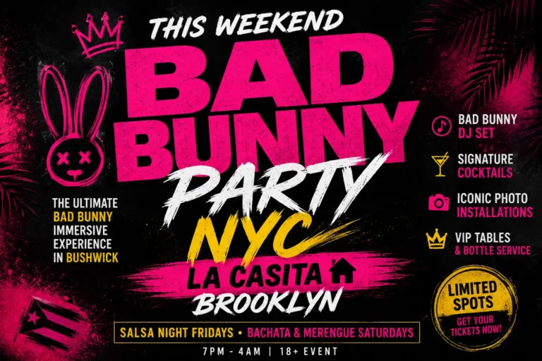 Bad Bunny Party NYC This Weekend