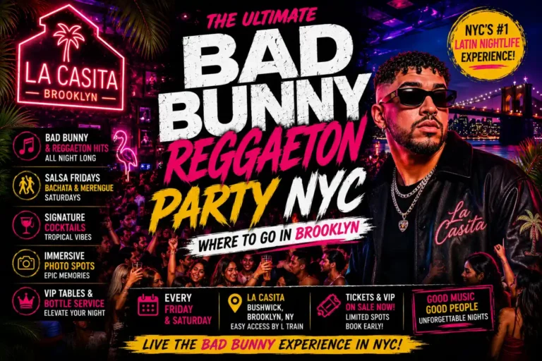 Bad Bunny Reggaeton Party NYC