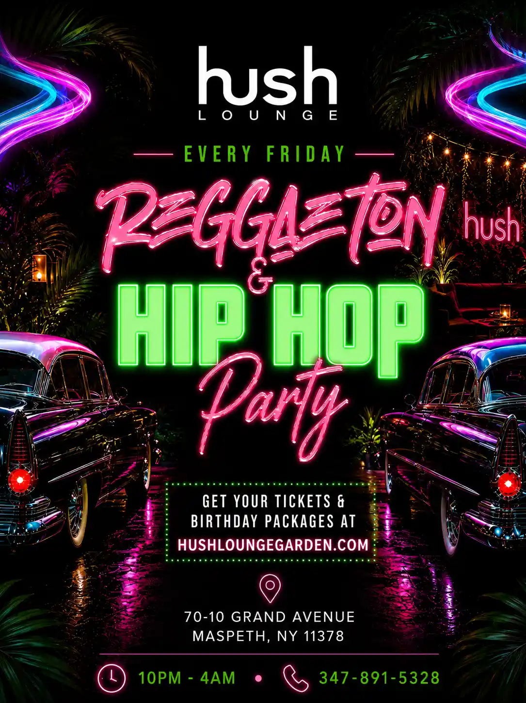 Reggaeton & Hip Hop Party NYC