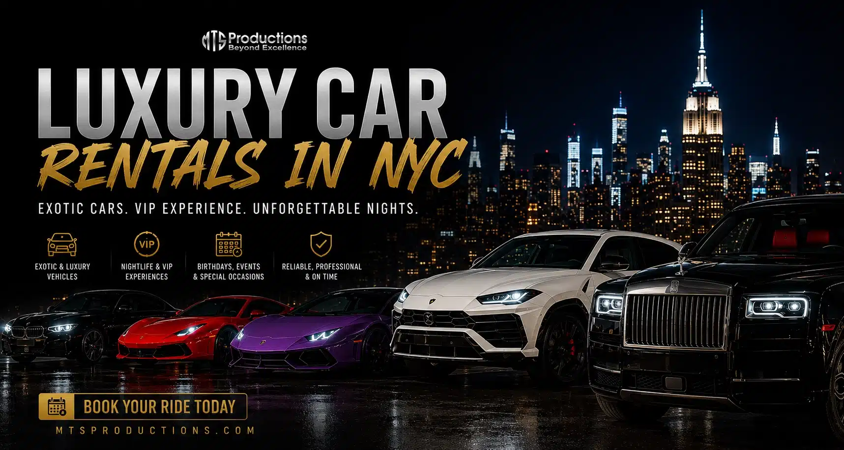 Luxury Car Rentals in NYC