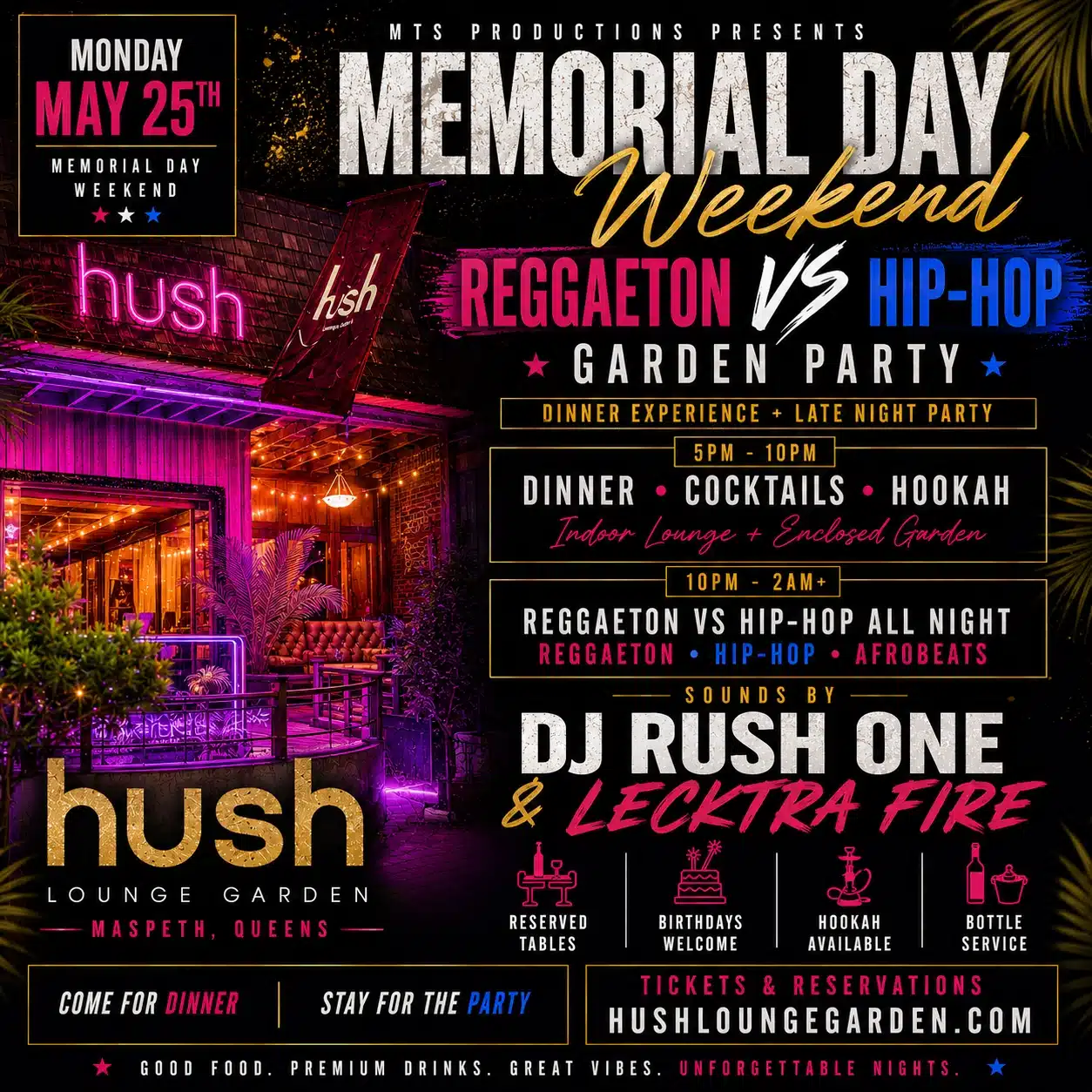 Reggaeton vs Hip-Hop Garden Party