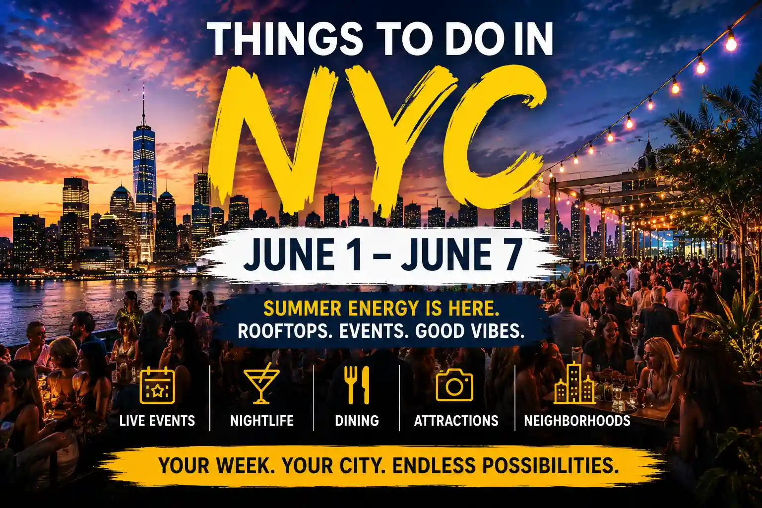 Things to Do in NYC June 1 - June 7