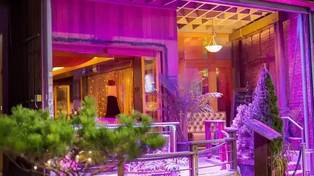 hush lounge garden