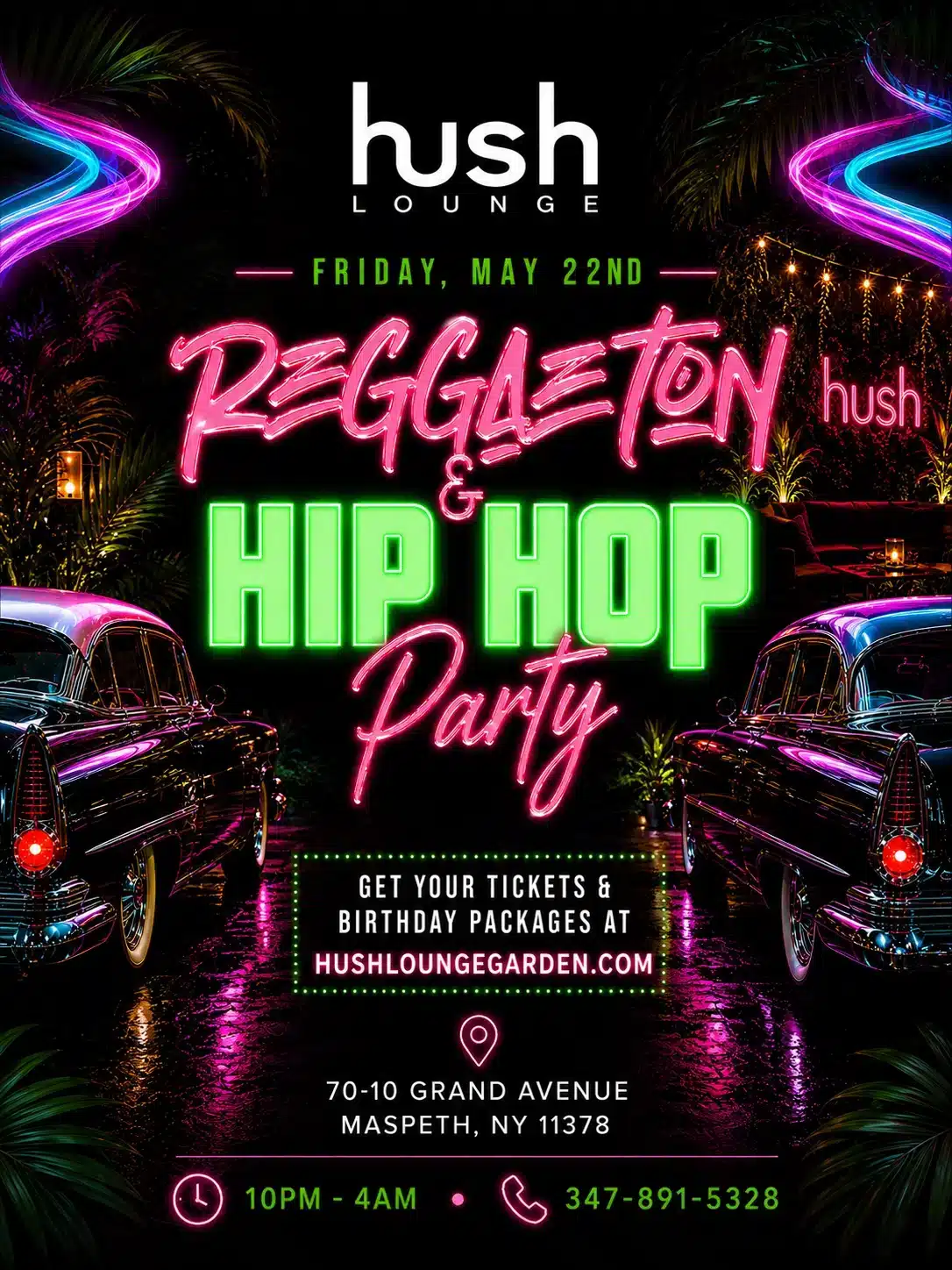 Reggaeton & Hip Hop Party NYC