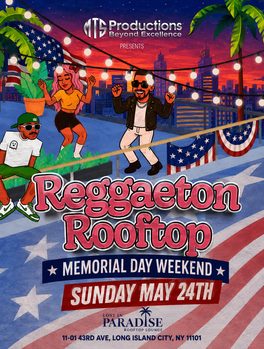 reggaeton rooftop nyc