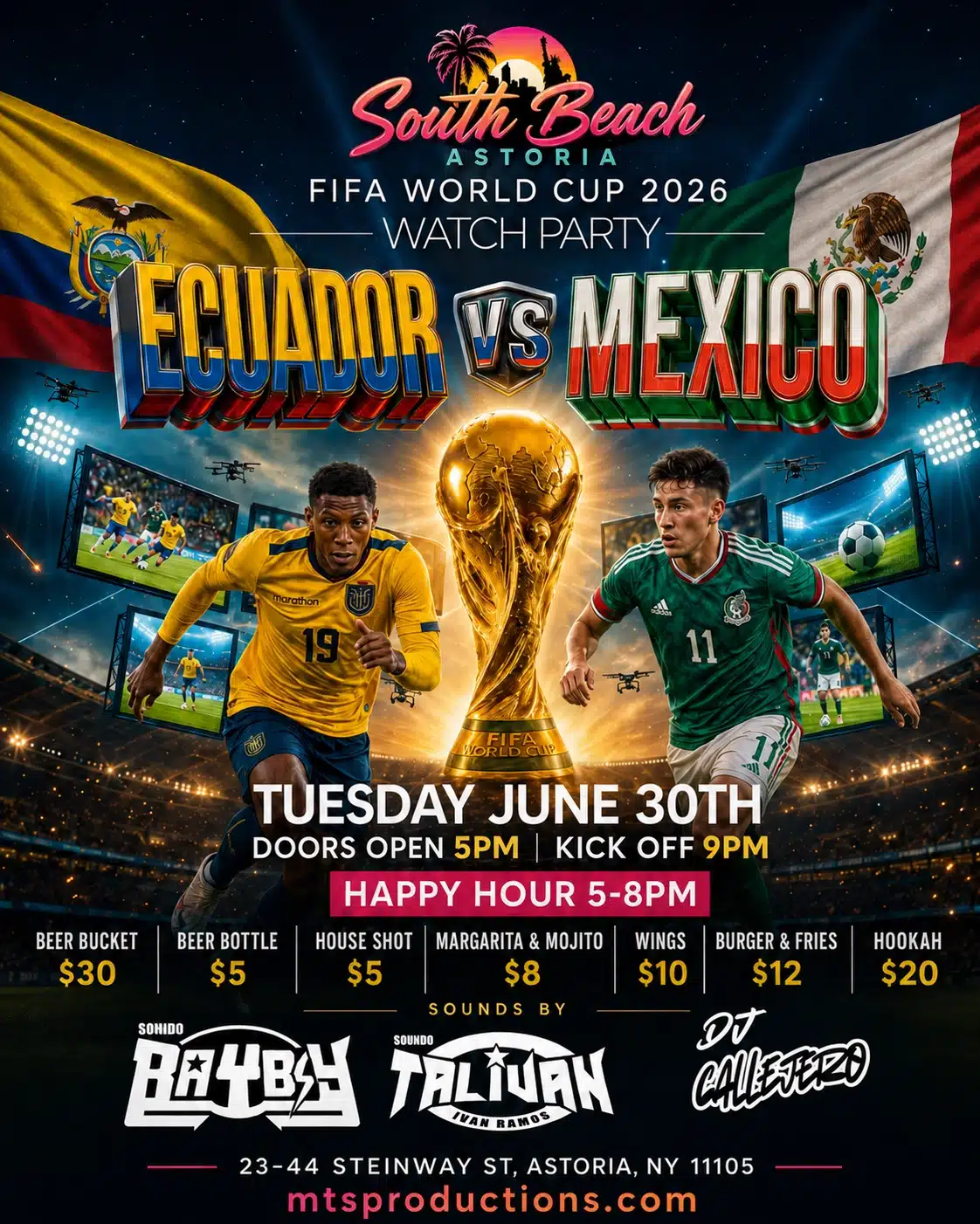 World Cup watch party in Astoria, Queens