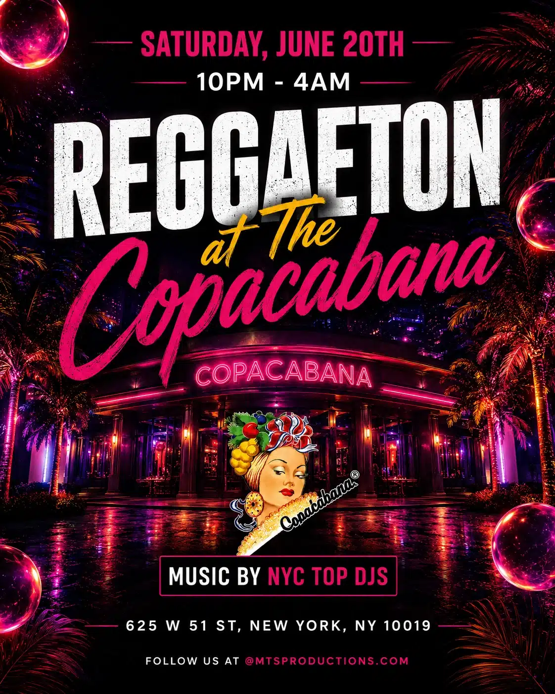 reggaeton at the copacabana