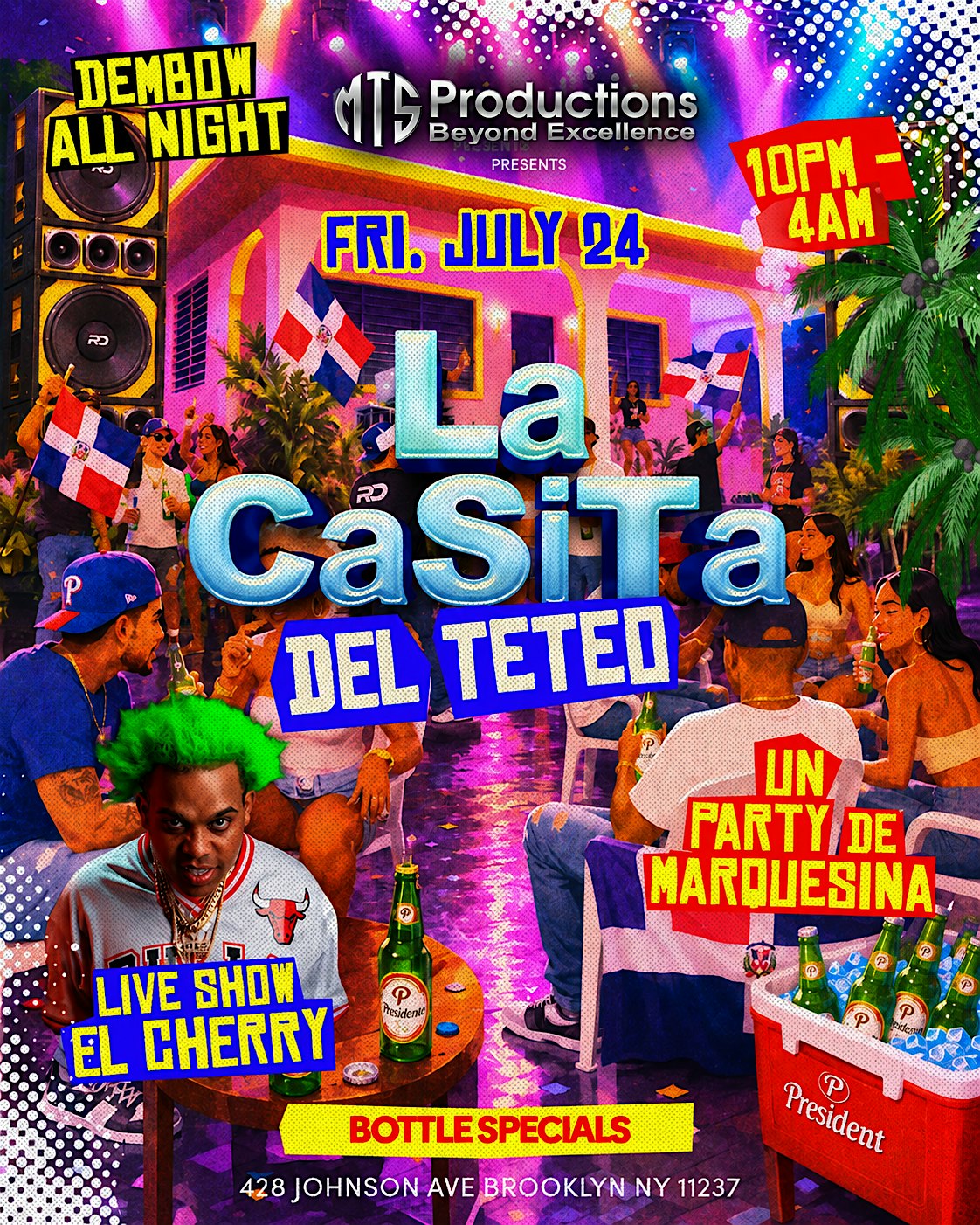 El Cherry Performing Live