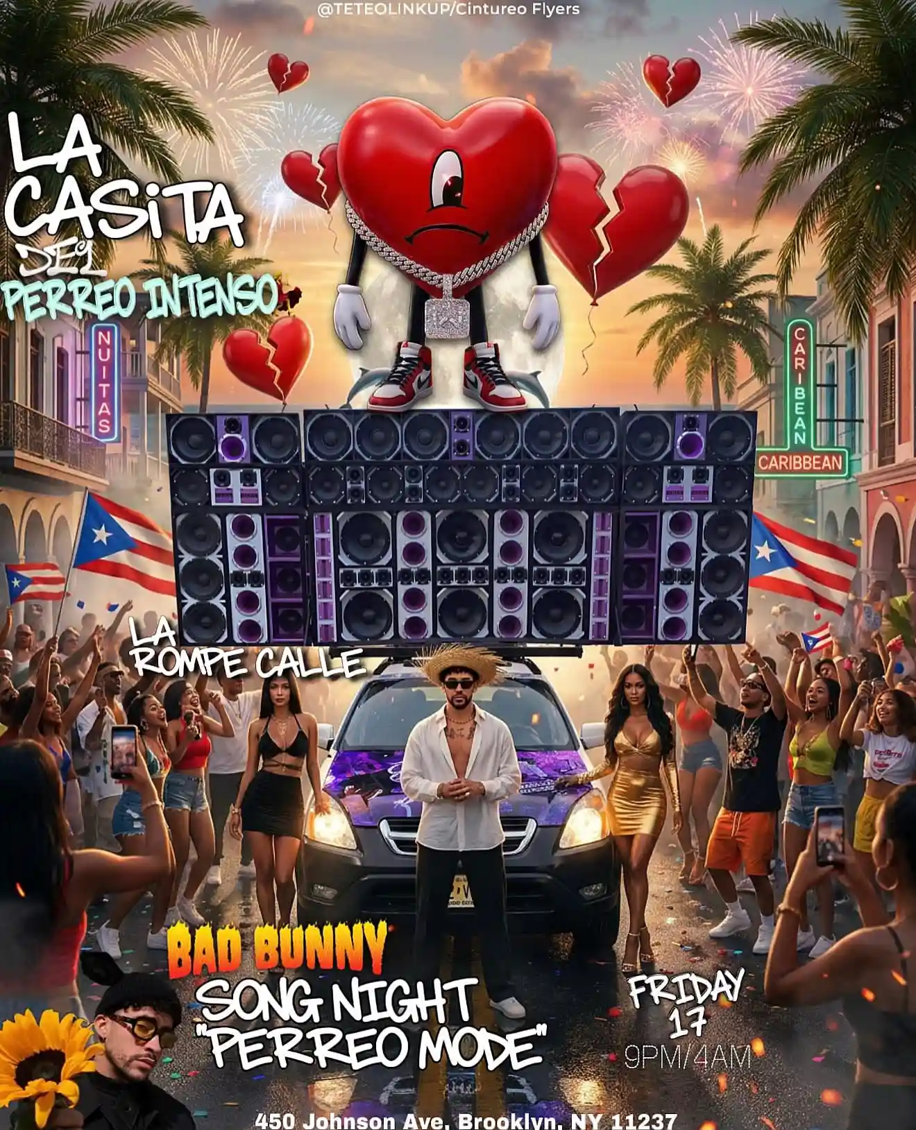 Bad Bunny Party NYC