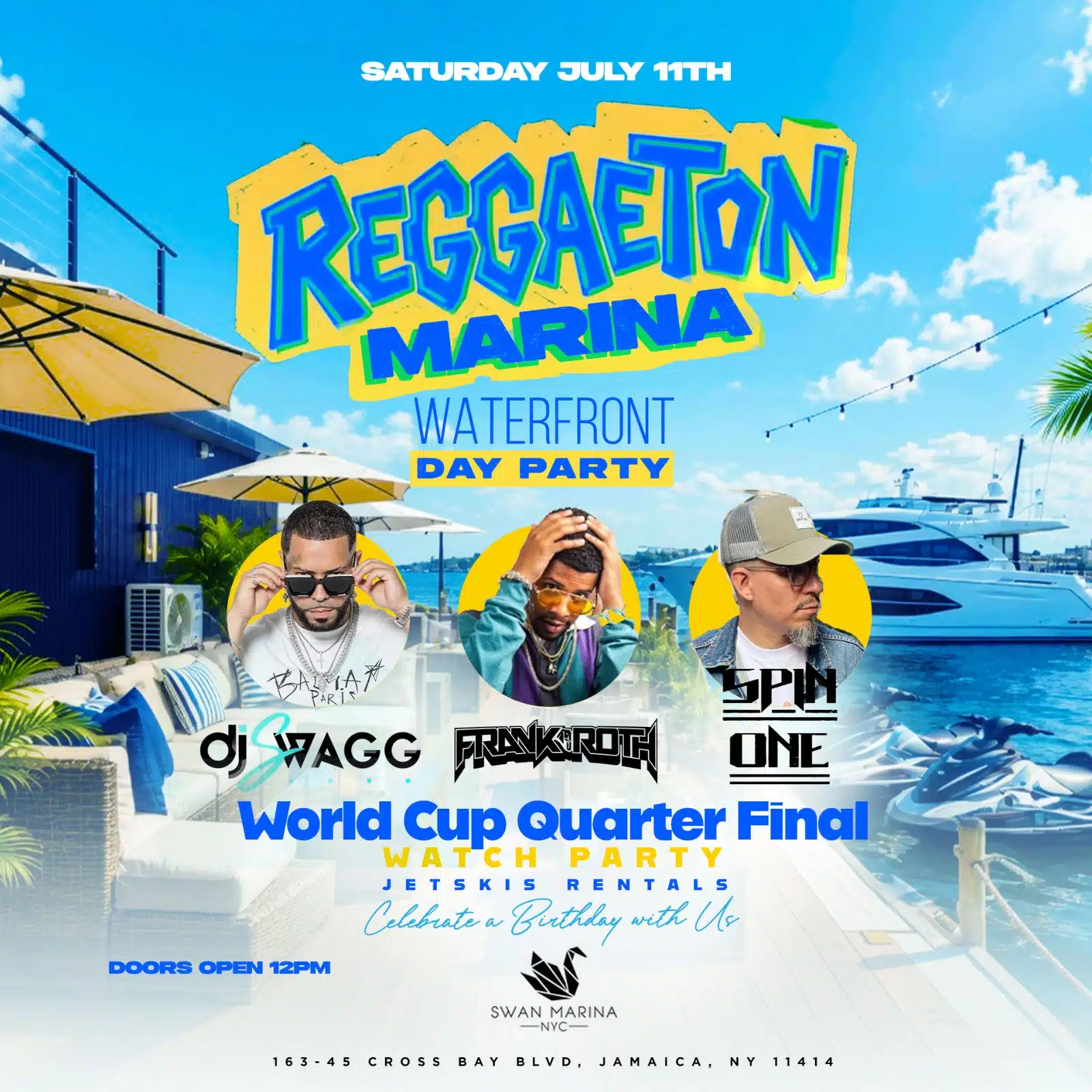 Reggaeton Marina NYC