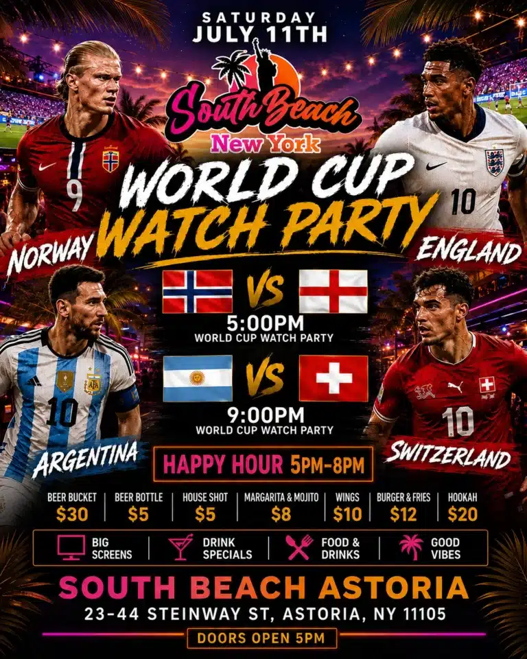 South beach world cup watch party