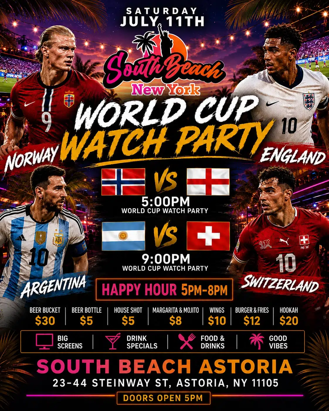 South beach world cup watch party South beach world cup watch party