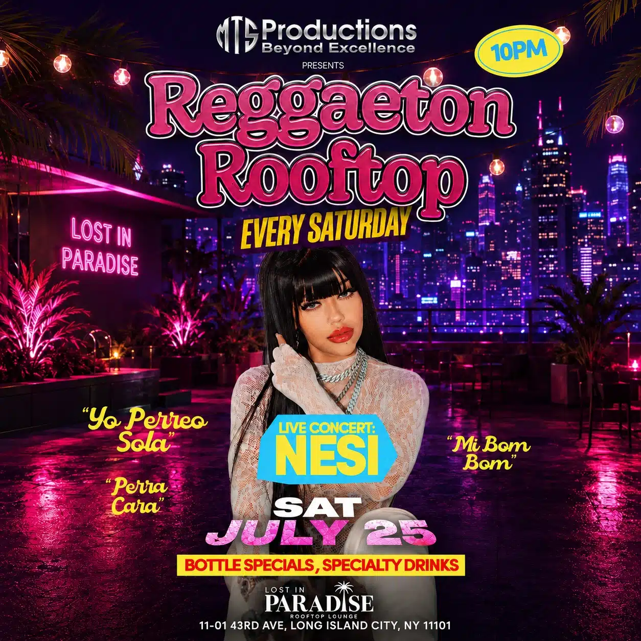 nesi live at lost in paradise rooftop